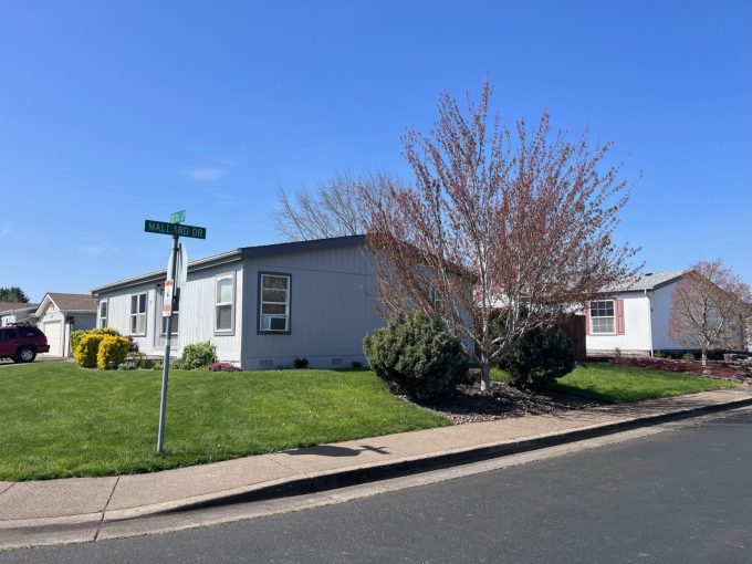 Street view of homes in Fox Field
