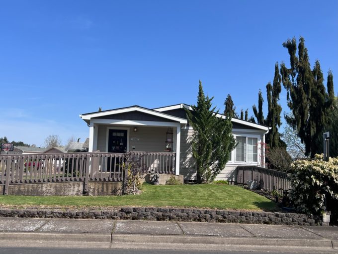 Front view of a home in Fox Field